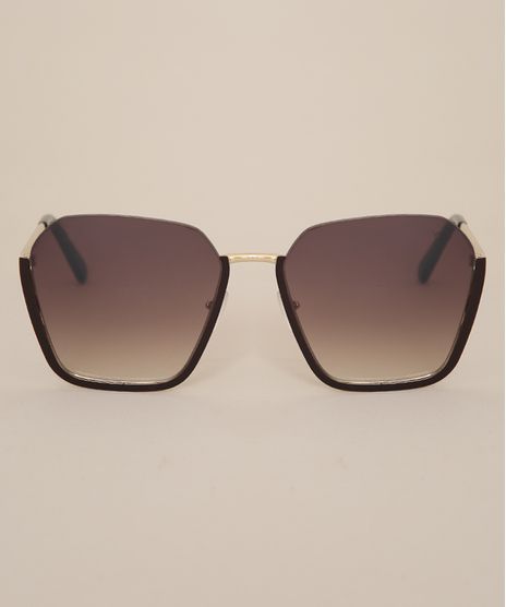 Oculos-de-Sol-Feminino-Geometrico-Yessica-Marrom-9989728-Marrom_1