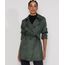 Casaco-Trench-Coat-de-Suede-Feminino-Transpassado-com-Bolsos-e-Faixa-para-Amarrar-Verde-Militar-9825172-Verde_Militar_1