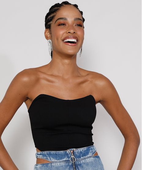 Blusa-Feminina-Corset-Tomara-que-Caia-Cropped-Preta-9987770-Preto_1