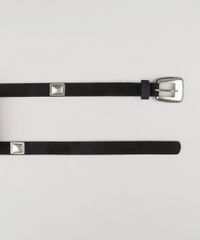 Cinto-Feminino-em-Suede-com-Tachas-Preto-9166648-Preto_1