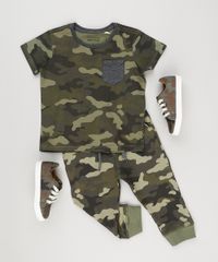 Calca-Infantil-Estampada-Camuflada-com-Bolsos-Verde-Militar-9155125-Verde_Militar_3