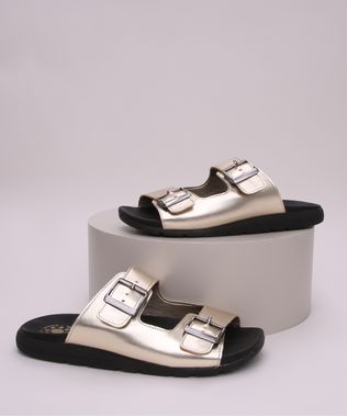 Rasteirinha-Feminina-Malu-Super-Comfort-Metalizada-com-Fivelas-Dourada-9962597-Dourado_1