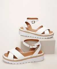 Sandalia-Feminina-Malu-Super-Comfort-Flatform-com-Tiras-Cruzadas-e-Corda-Branca-9962601-Branco_1