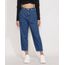 Calca-Jeans-Feminina-Baggy-Cintura-Super-Alta-com-Pregas-Azul-Medio-9978128-Azul_Medio_1