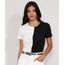 Camiseta-Feminina-Manga-Curta-Bicolor-Decote-Redondo-Preta-9981697-Preto_1