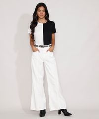 Camiseta-Feminina-Manga-Curta-Bicolor-Decote-Redondo-Preta-9981697-Preto_3