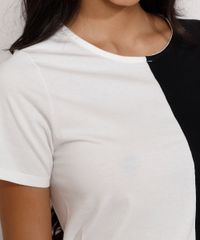 Camiseta-Feminina-Manga-Curta-Bicolor-Decote-Redondo-Preta-9981697-Preto_4