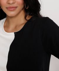 Camiseta-Feminina-Manga-Curta-Bicolor-Decote-Redondo-Preta-9981697-Preto_5