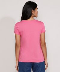 Camiseta-Feminina-Manga-Curta-Pride--Love-is-Love--Flocada-Decote-Redondo-Rosa-9976655-Rosa_4