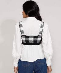 Top-Cropped-Feminino-Estampado-Xadrez-Vichy-Alca-Larga-Decote-Reto-Preto-9985148-Preto_2