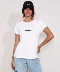 Camiseta-Feminina-Manga-Curta--Go-Slow--Flocada-Decote-Redondo-Branca-9957948-Branco_1