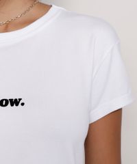 Camiseta-Feminina-Manga-Curta--Go-Slow--Flocada-Decote-Redondo-Branca-9957948-Branco_5
