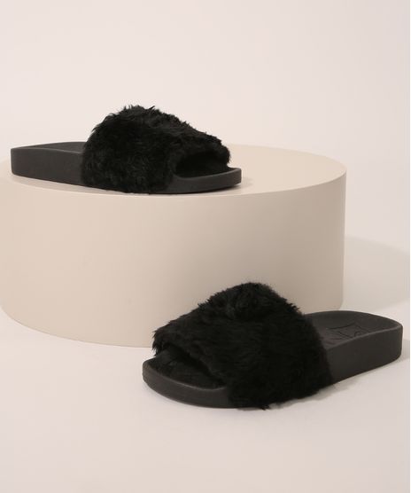 Chinelo-Slide-Infantil-Molekinha-em-Pelucia-Preto-9986817-Preto_1