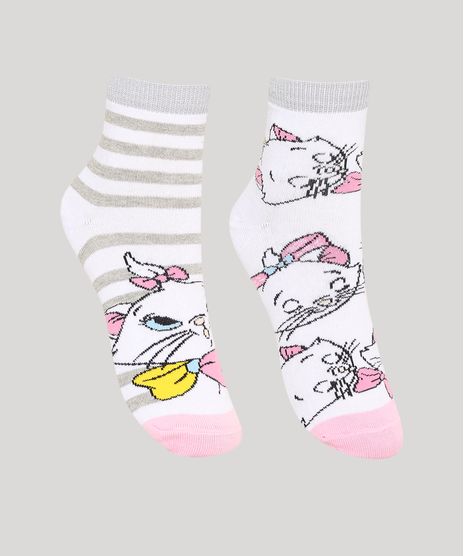 Kit-de-2-Meias-Femininas-Cano-Medio-Estampadas-Marie-Branca-9973260-Branco_1