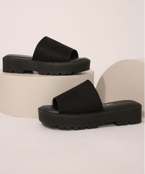Tamanco-Flatform-Feminino-Beira-Rio-Tratorado-em-Suede-Preto-9989343-Preto_1