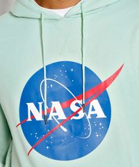 Blusa-de-Moletom-Masculina-NASA-com-Capuz-e-Bolso-Canguru-Verde-Claro-9973180-Verde_Claro_2