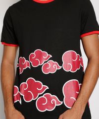 Camiseta-Masculina-Estampada-Manga-Curta-Naruto-Gola-Careca-Preta-9984927-Preto_2