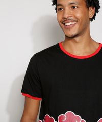 Camiseta-Masculina-Estampada-Manga-Curta-Naruto-Gola-Careca-Preta-9984927-Preto_6
