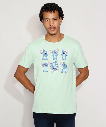 Camiseta-Masculina-Manga-Curta-Stitch-Gola-Careca-Verde-Claro-9977995-Verde_Claro_1 Camiseta-Masculina-Manga-Curta-Stitch-Gola-Careca-Verde-Claro-9977995-Verde_Claro_1