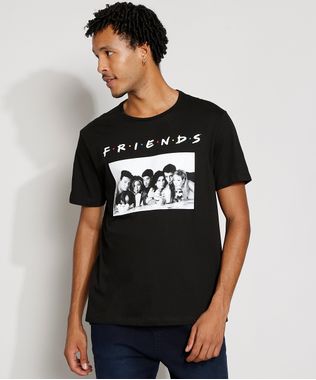 Camiseta-Masculina-Manga-Curta-Friends-Gola-Careca-Preta-9978106-Preto_1