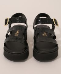 Sandalia-Flatform-Feminina-Beira-Rio-Texturizada-Croco-Preta-9989341-Preto_5
