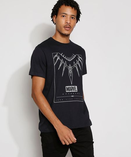 Camiseta-Masculina-Manga-Curta-Pantera-Negra-Gola-Careca-Preta-9982595-Preto_1 Camiseta-Masculina-Manga-Curta-Pantera-Negra-Gola-Careca-Preta-9982595-Preto_1