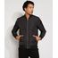 Jaqueta-Bomber-de-Nylon-Masculina-Acolchoada-com-Bolsos-Preta-9973805-Preto_1