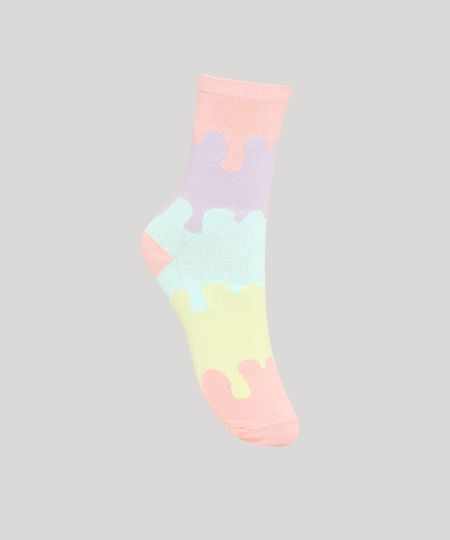 Meia-Feminina-Cano-Alto-Sorvete-Multicor-9977783-Multicor_1