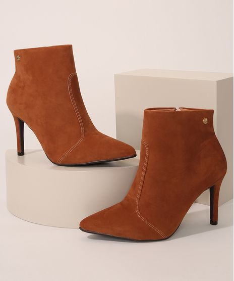 Bota-Feminina-Vizzano-Salto-Alto-Fino-Cano-Baixo-Bico-Fino--Caramelo-9985297-Caramelo_1