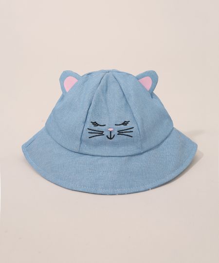 Chapeu-Bucket-Hat-Infantil-Gatinho-com-Orelhas-Azul-9984235-Azul_1