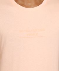Camiseta-Masculina-Manga-Curta--No-Time-For-Fake-People--com-Bordado-Gola-Careca-Coral-9984651-Coral_4