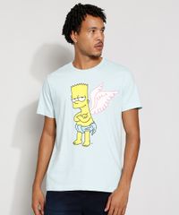 Camiseta-Masculina-Manga-Curta-Bart-Simpson-Cupido-Gola-Careca-Verde-Claro-9982588-Verde_Claro_1