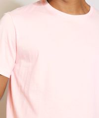 Camiseta-Masculina-Manga-Curta-Basica-Gola-Careca-Rosa-Claro-8472740-Rosa_Claro_5