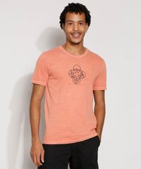 Camiseta-Masculina-Manga-Curta-4-Elementos-Gola-Careca-Laranja-9977357-Laranja_1