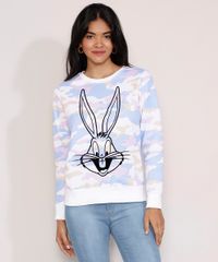 Blusa-de-Moletom-Feminina-Pernalonga-Flocada-Camuflada-Decote-Redondo-Off-White-9982363-Off_White_1