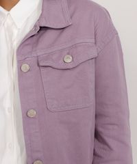 Jaqueta-de-Sarja-Feminina-com-Bolsos-e-Pregas-Lilas-9985890-Lilas_4