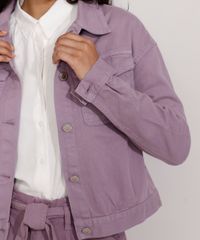 Jaqueta-de-Sarja-Feminina-com-Bolsos-e-Pregas-Lilas-9985890-Lilas_5