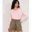 Sueter-de-Trico-Feminino-Basico-Bicolor-Decote-Redondo-Rosa-Claro-9325451-Rosa_Claro_1