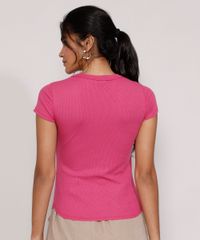 Blusa-Feminina-Basica-Canelada-Manga-Curta-Decote-Redondo-Pink-9880624-Pink_2