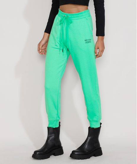 Calca-Jogger-de-Moletom-Feminina-Cintura-Media--About-Future--com-Cordao-e-Bolsos-Verde-9976468-Verde_1