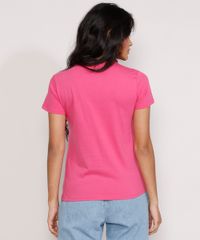 Camiseta-Feminina-Manga-Curta--Wild-Roses--Decote-Redondo-Pink-9978602-Pink_4