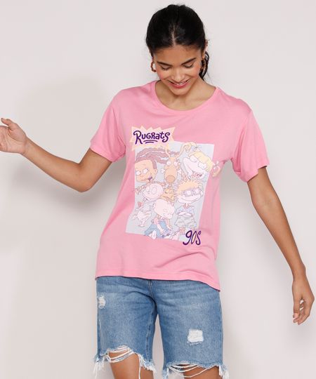 Camiseta-Feminina-Manga-Curta-Rugrats-Os-Anjinhos-Flocada-Decote-Redondo-Rosa-9976531-Rosa_1 Camiseta-Feminina-Manga-Curta-Rugrats-Os-Anjinhos-Flocada-Decote-Redondo-Rosa-9976531-Rosa_1