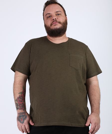 Camiseta-Masculina-Plus-Size-com-Bolso-Manga-Curta-Gola-Careca-Verde-Militar-9956875-Verde_Militar_1 Camiseta-Masculina-Plus-Size-com-Bolso-Manga-Curta-Gola-Careca-Verde-Militar-9956875-Verde_Militar_1
