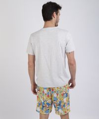 Pijama-Masculino-Tal-pai-Tal-Filho-Os-Simpsons-Manga-Curta-Off-White-9955539-Off_White_2