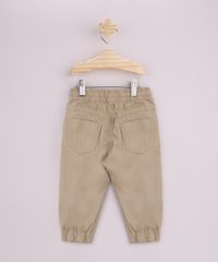 Calca-de-Sarja-Infantil-Jogger-com-Bolsos-Kaki-9632470-Kaki_2