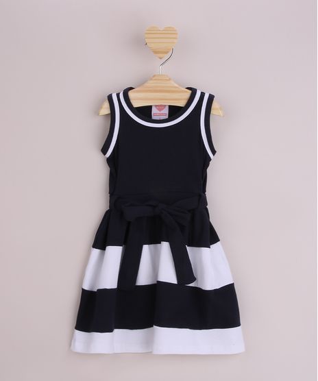 Vestido-Infantil-Estampado-Listrado-com-Faixa-para-Laco-Sem-Manga-Azul-Marinho-9953022-Azul_Marinho_1