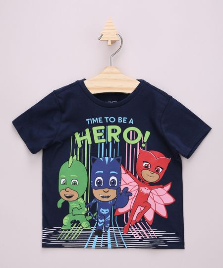 Camiseta-Infantil-PJ-Masks--Time-To-Be-A-Hero--Manga-Curta-Azul-Marinho-9964083-Azul_Marinho_1 Camiseta-Infantil-PJ-Masks--Time-To-Be-A-Hero--Manga-Curta-Azul-Marinho-9964083-Azul_Marinho_1