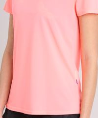 Blusa-Feminina-Esportiva-Ace-Basica-Manga-Curta-Decote-Redondo-Rosa-Neon-9154966-Rosa_Neon_4