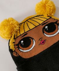 Gorro-Infantil-LOL-Surprise-com-Pompom-Preto-9973209-Preto_3