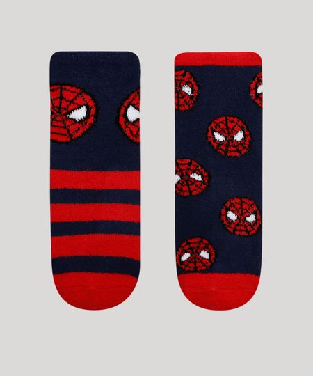 Kit-de-2-Meias-Infantis-Cano-Medio-Homem-Aranha-Multicor-9972237-Multicor_1